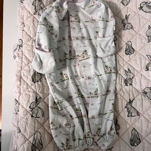 Kissy kissy newborn girl gown